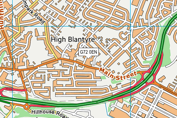 G72 0EN map - OS VectorMap District (Ordnance Survey) G72 0EN map - OS VectorMap District (Ordnance Survey)