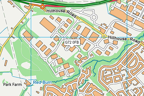 G72 0FB map - OS VectorMap District (Ordnance Survey) G72 0FB map - OS VectorMap District (Ordnance Survey)