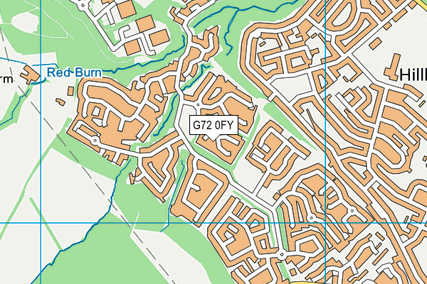 G72 0FY map - OS VectorMap District (Ordnance Survey) G72 0FY map - OS VectorMap District (Ordnance Survey)