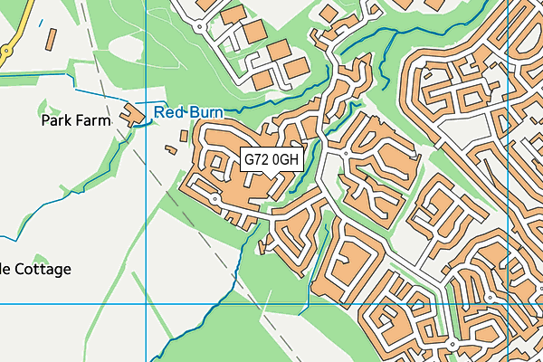 G72 0GH map - OS VectorMap District (Ordnance Survey) G72 0GH map - OS VectorMap District (Ordnance Survey)