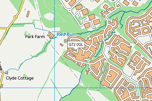 G72 0GL map - OS VectorMap District (Ordnance Survey)