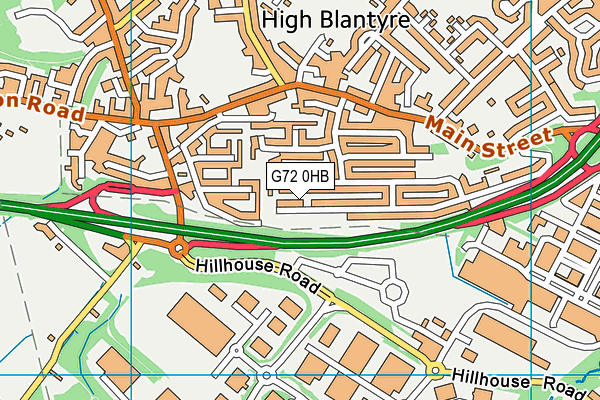 G72 0HB map - OS VectorMap District (Ordnance Survey) G72 0HB map - OS VectorMap District (Ordnance Survey)