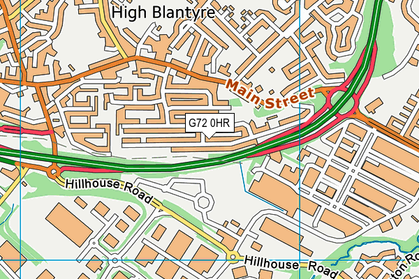 G72 0HR map - OS VectorMap District (Ordnance Survey) G72 0HR map - OS VectorMap District (Ordnance Survey)