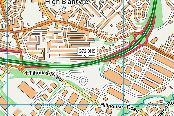 G72 0HS map - OS VectorMap District (Ordnance Survey) G72 0HS map - OS VectorMap District (Ordnance Survey)