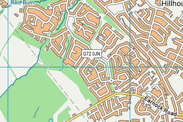 G72 0JN map - OS VectorMap District (Ordnance Survey) G72 0JN map - OS VectorMap District (Ordnance Survey)