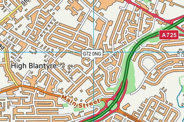 G72 0NG map - OS VectorMap District (Ordnance Survey) G72 0NG map - OS VectorMap District (Ordnance Survey)