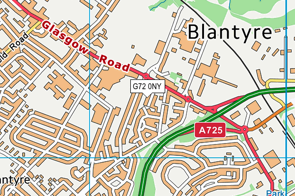 G72 0NY map - OS VectorMap District (Ordnance Survey) G72 0NY map - OS VectorMap District (Ordnance Survey)