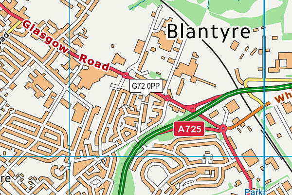 G72 0PP map - OS VectorMap District (Ordnance Survey) G72 0PP map - OS VectorMap District (Ordnance Survey)
