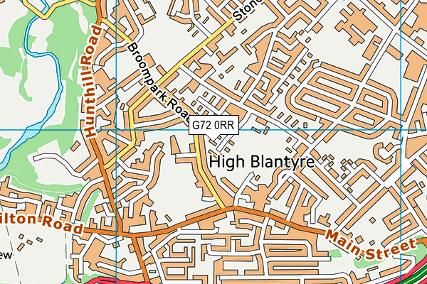 G72 0RR map - OS VectorMap District (Ordnance Survey) G72 0RR map - OS VectorMap District (Ordnance Survey)