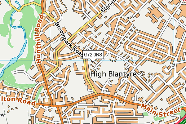 G72 0RS map - OS VectorMap District (Ordnance Survey) G72 0RS map - OS VectorMap District (Ordnance Survey)