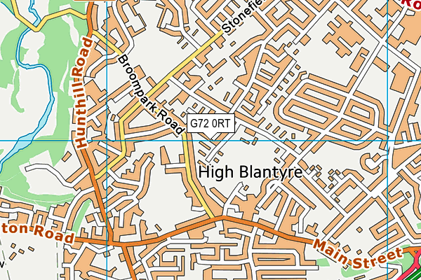 G72 0RT map - OS VectorMap District (Ordnance Survey) G72 0RT map - OS VectorMap District (Ordnance Survey)