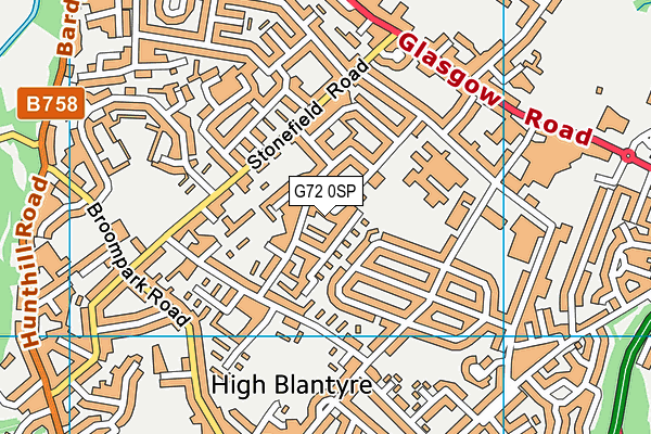 G72 0SP map - OS VectorMap District (Ordnance Survey) G72 0SP map - OS VectorMap District (Ordnance Survey)