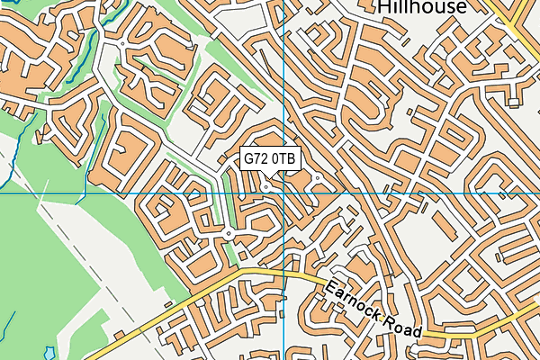 G72 0TB map - OS VectorMap District (Ordnance Survey) G72 0TB map - OS VectorMap District (Ordnance Survey)