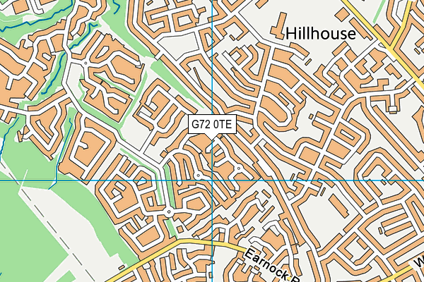 G72 0TE map - OS VectorMap District (Ordnance Survey) G72 0TE map - OS VectorMap District (Ordnance Survey)