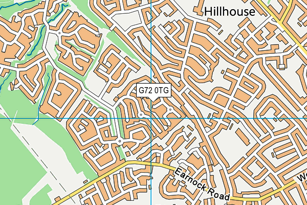 G72 0TG map - OS VectorMap District (Ordnance Survey) G72 0TG map - OS VectorMap District (Ordnance Survey)