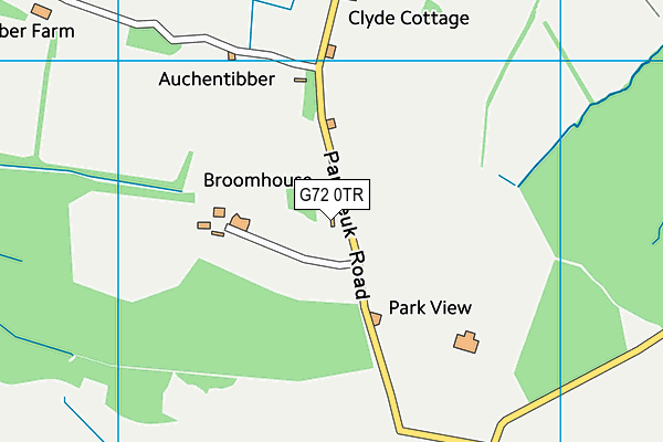 G72 0TR map - OS VectorMap District (Ordnance Survey) G72 0TR map - OS VectorMap District (Ordnance Survey)