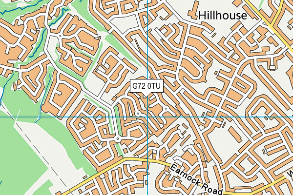 G72 0TU map - OS VectorMap District (Ordnance Survey) G72 0TU map - OS VectorMap District (Ordnance Survey)