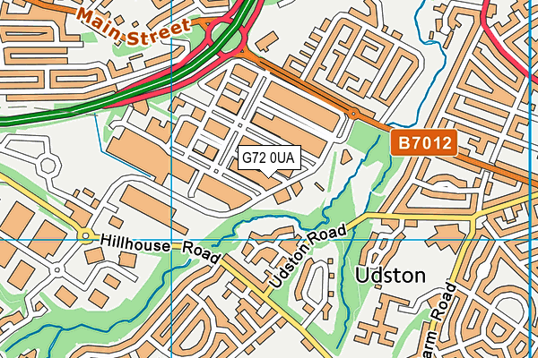 G72 0UA map - OS VectorMap District (Ordnance Survey) G72 0UA map - OS VectorMap District (Ordnance Survey)