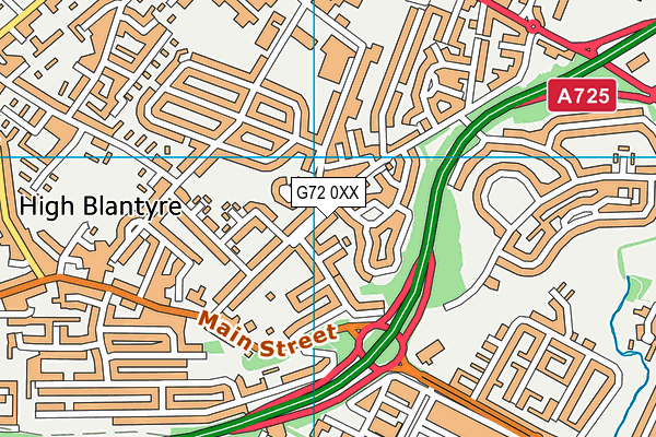 G72 0XX map - OS VectorMap District (Ordnance Survey) G72 0XX map - OS VectorMap District (Ordnance Survey)