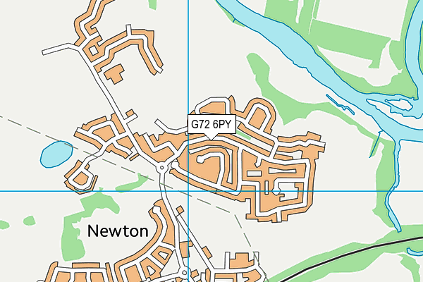 G72 6PY map - OS VectorMap District (Ordnance Survey) G72 6PY map - OS VectorMap District (Ordnance Survey)