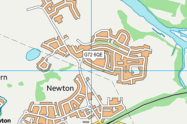 G72 6QE map - OS VectorMap District (Ordnance Survey) G72 6QE map - OS VectorMap District (Ordnance Survey)