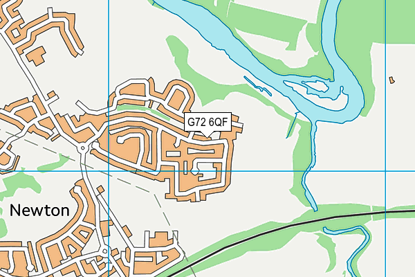 G72 6QF map - OS VectorMap District (Ordnance Survey) G72 6QF map - OS VectorMap District (Ordnance Survey)
