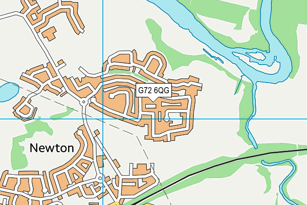 G72 6QG map - OS VectorMap District (Ordnance Survey) G72 6QG map - OS VectorMap District (Ordnance Survey)