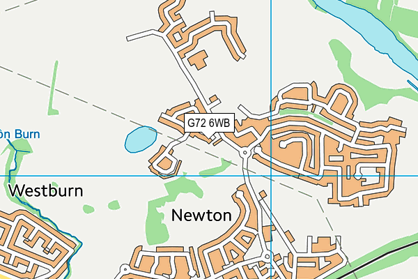 G72 6WB map - OS VectorMap District (Ordnance Survey) G72 6WB map - OS VectorMap District (Ordnance Survey)