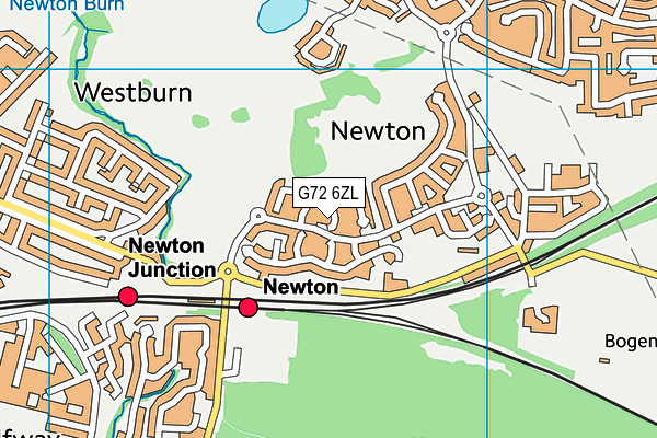 G72 6ZL map - OS VectorMap District (Ordnance Survey) G72 6ZL map - OS VectorMap District (Ordnance Survey)