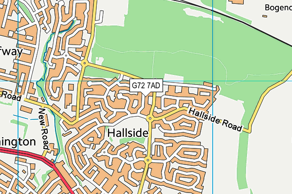 G72 7AD map - OS VectorMap District (Ordnance Survey) G72 7AD map - OS VectorMap District (Ordnance Survey)