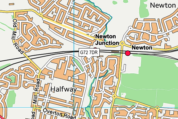 G72 7DR map - OS VectorMap District (Ordnance Survey) G72 7DR map - OS VectorMap District (Ordnance Survey)