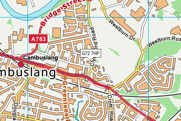 G72 7HP map - OS VectorMap District (Ordnance Survey) G72 7HP map - OS VectorMap District (Ordnance Survey)