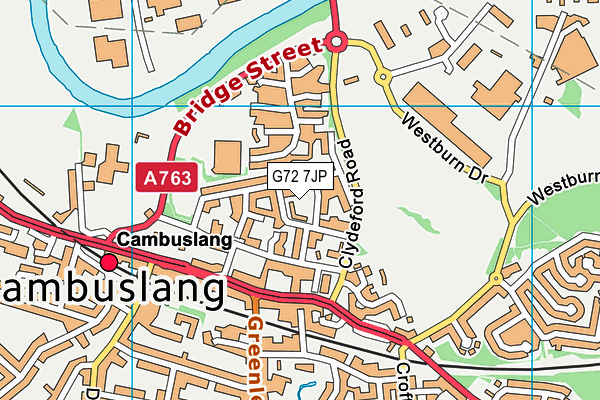 G72 7JP map - OS VectorMap District (Ordnance Survey) G72 7JP map - OS VectorMap District (Ordnance Survey)