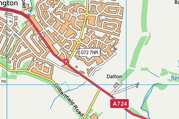 G72 7NR map - OS VectorMap District (Ordnance Survey) G72 7NR map - OS VectorMap District (Ordnance Survey)