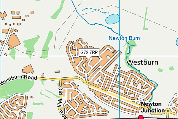 G72 7RP map - OS VectorMap District (Ordnance Survey) G72 7RP map - OS VectorMap District (Ordnance Survey)
