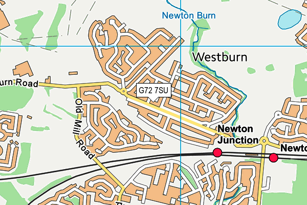 G72 7SU map - OS VectorMap District (Ordnance Survey) G72 7SU map - OS VectorMap District (Ordnance Survey)