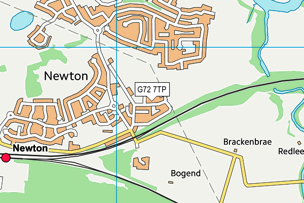 G72 7TP map - OS VectorMap District (Ordnance Survey) G72 7TP map - OS VectorMap District (Ordnance Survey)