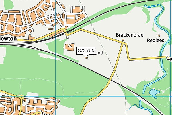 G72 7UN map - OS VectorMap District (Ordnance Survey) G72 7UN map - OS VectorMap District (Ordnance Survey)