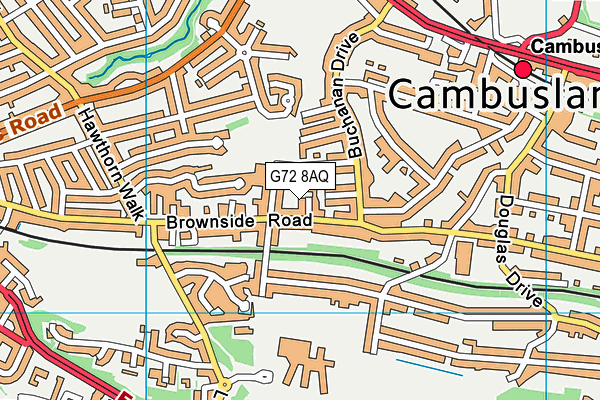 G72 8AQ map - OS VectorMap District (Ordnance Survey) G72 8AQ map - OS VectorMap District (Ordnance Survey)