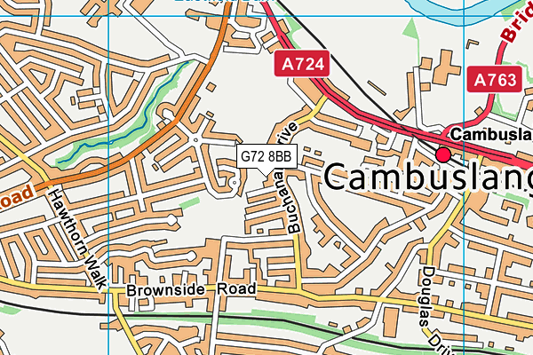G72 8BB map - OS VectorMap District (Ordnance Survey) G72 8BB map - OS VectorMap District (Ordnance Survey)