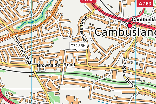 G72 8BH map - OS VectorMap District (Ordnance Survey) G72 8BH map - OS VectorMap District (Ordnance Survey)