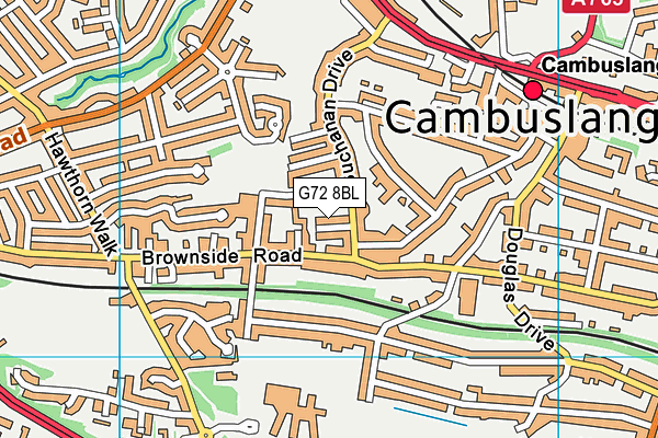 G72 8BL map - OS VectorMap District (Ordnance Survey) G72 8BL map - OS VectorMap District (Ordnance Survey)