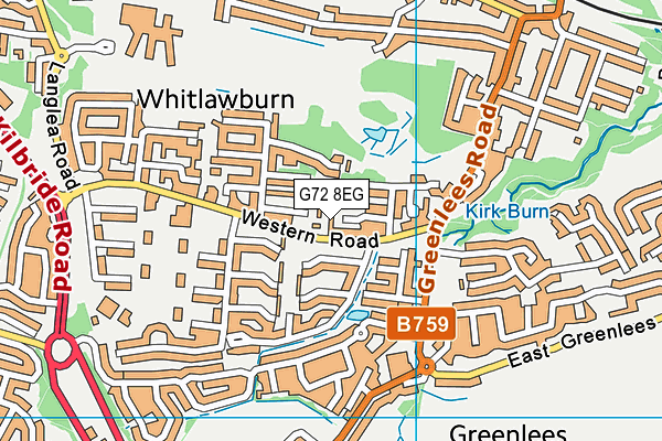 G72 8EG map - OS VectorMap District (Ordnance Survey) G72 8EG map - OS VectorMap District (Ordnance Survey)