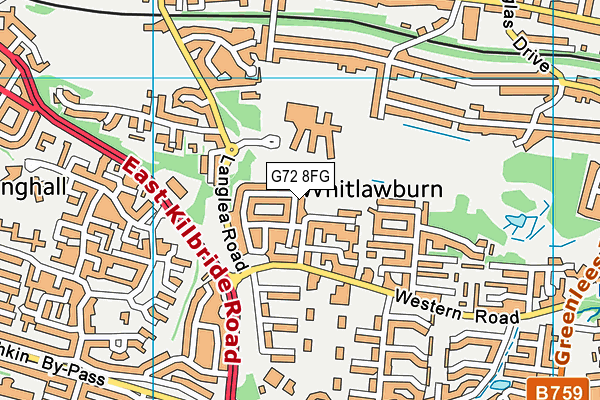 G72 8FG map - OS VectorMap District (Ordnance Survey) G72 8FG map - OS VectorMap District (Ordnance Survey)