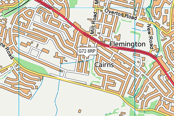 G72 8RP map - OS VectorMap District (Ordnance Survey) G72 8RP map - OS VectorMap District (Ordnance Survey)