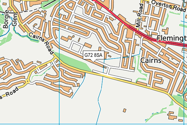 G72 8SA map - OS VectorMap District (Ordnance Survey) G72 8SA map - OS VectorMap District (Ordnance Survey)