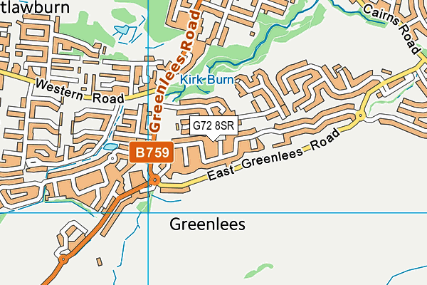 G72 8SR map - OS VectorMap District (Ordnance Survey) G72 8SR map - OS VectorMap District (Ordnance Survey)