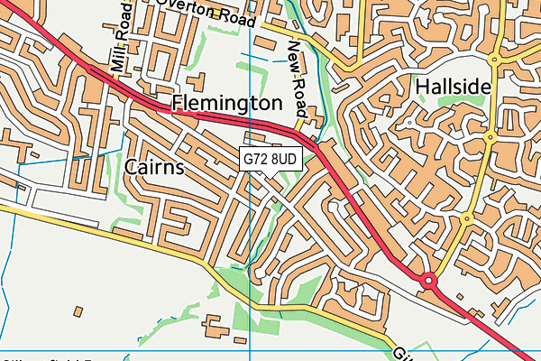 G72 8UD map - OS VectorMap District (Ordnance Survey) G72 8UD map - OS VectorMap District (Ordnance Survey)