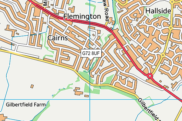 G72 8UF map - OS VectorMap District (Ordnance Survey) G72 8UF map - OS VectorMap District (Ordnance Survey)