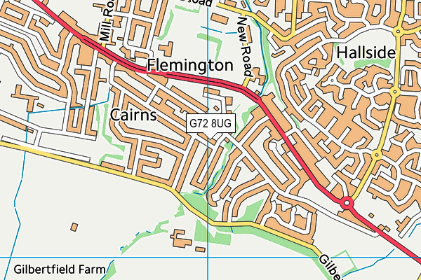 G72 8UG map - OS VectorMap District (Ordnance Survey) G72 8UG map - OS VectorMap District (Ordnance Survey)
